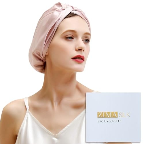 Zimasilk 22 Momme Mulberry Silk Sleep Bonnet: $28.89 Zimasilk 22 Momme Mulberry Silk Sleep Bonnet: $28.89