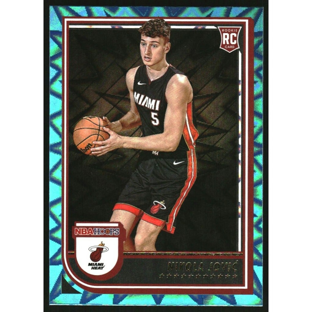 2022-23 Hoops Teal Explosion Nikola Jovic #256: $10.80 2022-23 Hoops Teal Explosion Nikola Jovic #256: $10.80