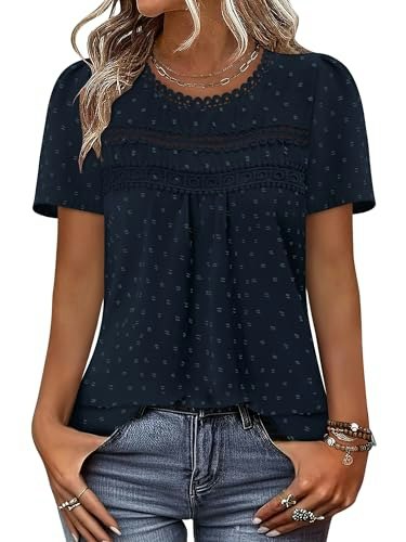 Bette Boutik Women's Boho Flowy Peasant Blouse: $19.12 Bette Boutik Women's Boho Flowy Peasant Blouse: $19.12
