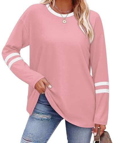 Sampeel Women's Long Sleeve Color Block Shirt: $14.99 Sampeel Women's Long Sleeve Color Block Shirt: $14.99