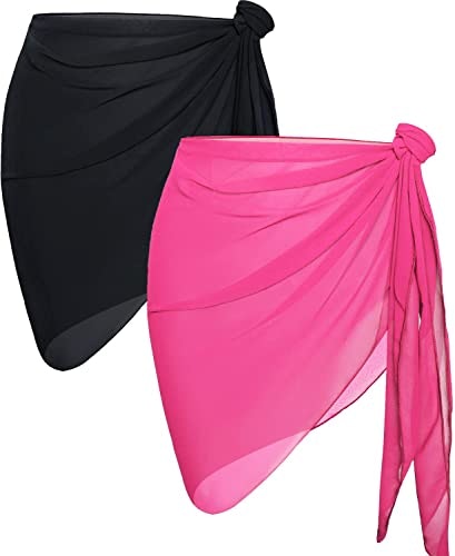 Women's Beach Sarong Bikini Cover-Up 2-Pack: $9.99 Women's Beach Sarong Bikini Cover-Up 2-Pack: $9.99