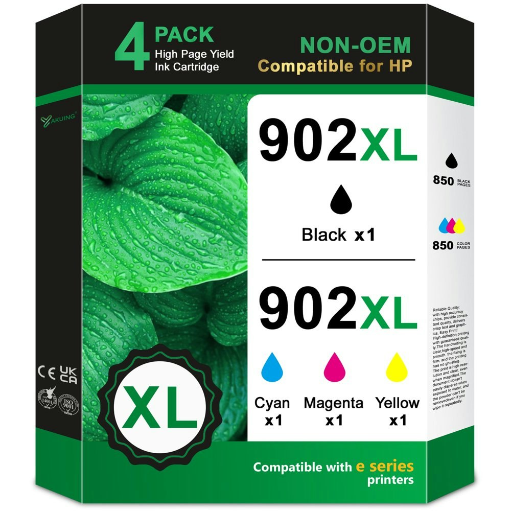 902XL Ink Cartridge 4-Pack: $56.79 902XL Ink Cartridge 4-Pack: $56.79
