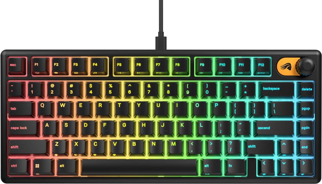 Glorious 75% Wired Membrane Gaming Keyboard: $49.99 Glorious 75% Wired Membrane Gaming Keyboard: $49.99