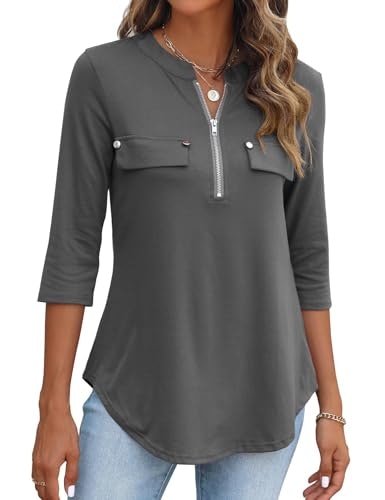 Women's 3/4 Sleeve Dressy Casual Blouse: $21.89 Women's 3/4 Sleeve Dressy Casual Blouse: $21.89