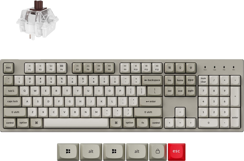 Keychron C2PX Wired Mechanical Keyboard: $54.99 Keychron C2PX Wired Mechanical Keyboard: $54.99