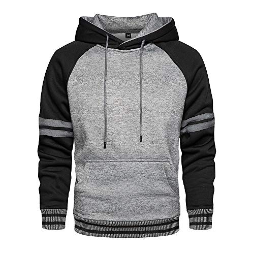 Toloer Men's Color Block Lightweight Fleece Pullover Hoodie: $26.34 Toloer Men's Color Block Lightweight Fleece Pullover Hoodie: $26.34