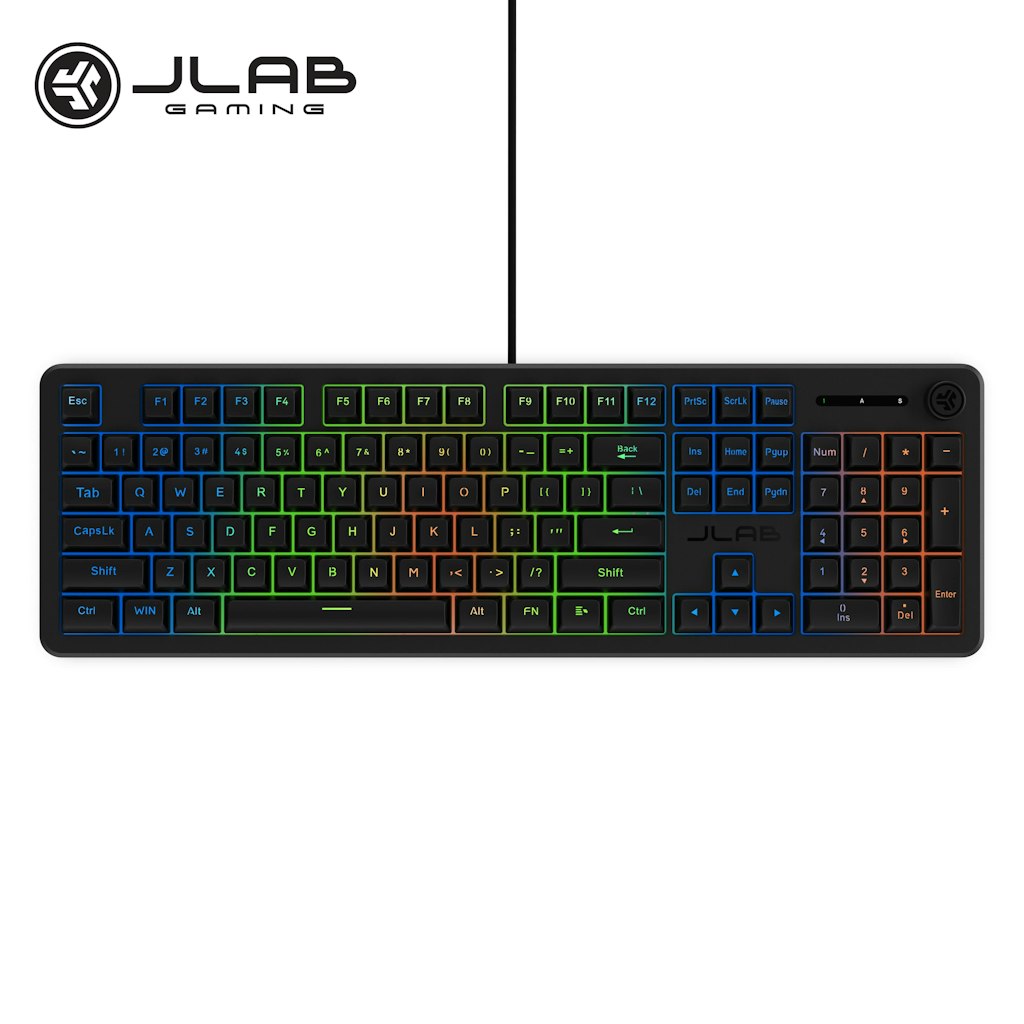 JLab Nightfall Full-Size Wired Gaming Keyboard: $33.99 JLab Nightfall Full-Size Wired Gaming Keyboard: $33.99