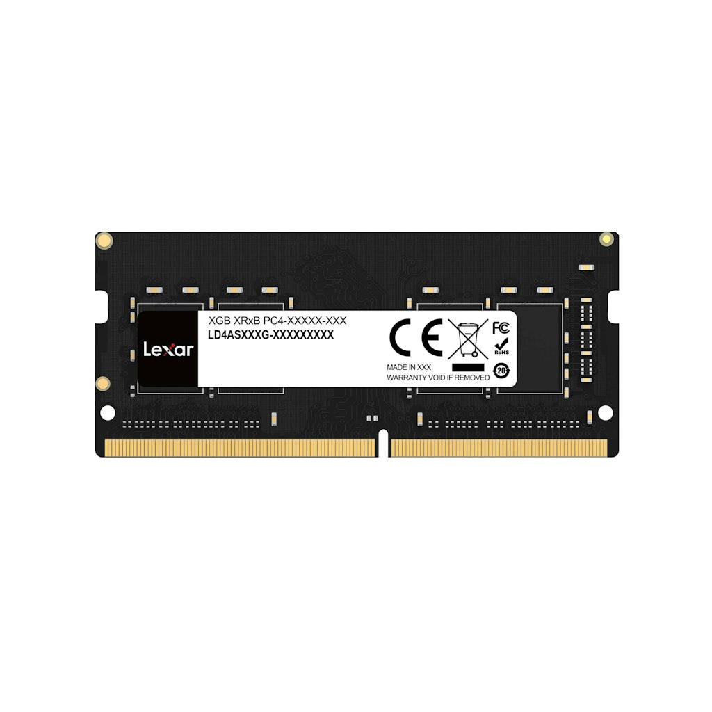 Lexar 16GB DDR4 3200MT/s SODIMM RAM: $134.99 Lexar 16GB DDR4 3200MT/s SODIMM RAM: $134.99