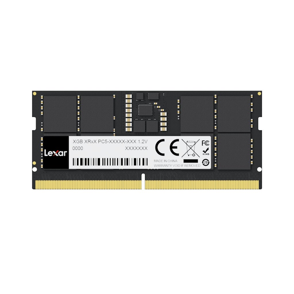 Lexar 16GB DDR5 5600MT/s SODIMM Laptop Memory: $199.99 Lexar 16GB DDR5 5600MT/s SODIMM Laptop Memory: $199.99