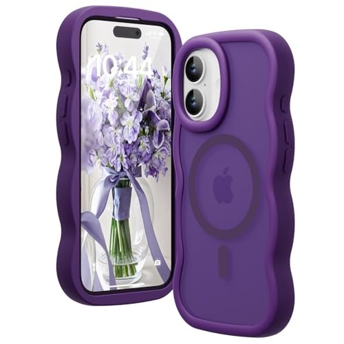 Amzfield MagSafe iPhone 16 Wavy Case: $8.49 Amzfield MagSafe iPhone 16 Wavy Case: $8.49