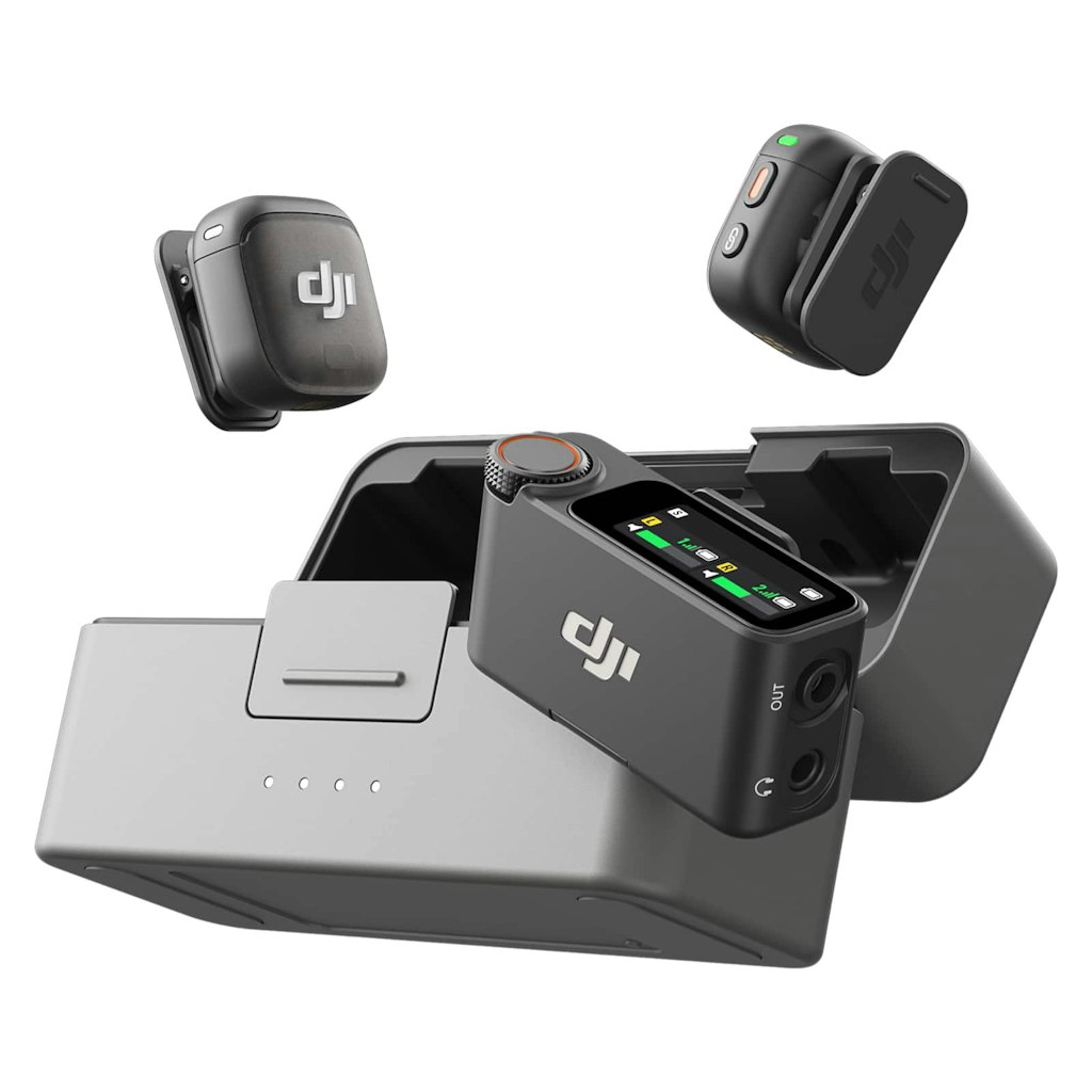 DJI Mic 3 2-Transmitter 1-Receiver Wireless Microphone System: $207 DJI Mic 3 2-Transmitter 1-Receiver Wireless Microphone System: $207