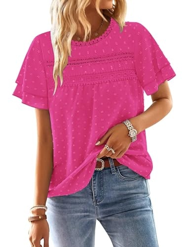 Bette Boutik Plus Size Flowy Short Sleeve Blouse: $14.99 Bette Boutik Plus Size Flowy Short Sleeve Blouse: $14.99