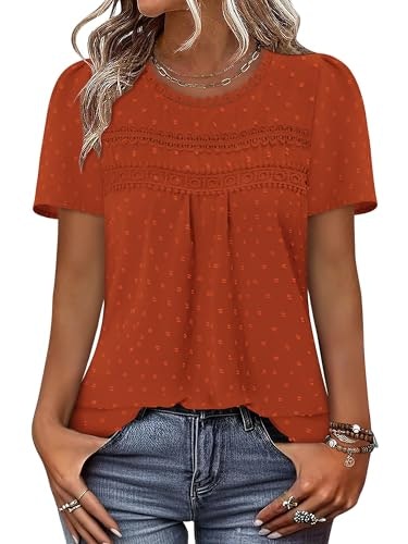 Bette Boutik Women's Plus Size Short Sleeve Chiffon Blouse: $12.74 Bette Boutik Women's Plus Size Short Sleeve Chiffon Blouse: $12.74