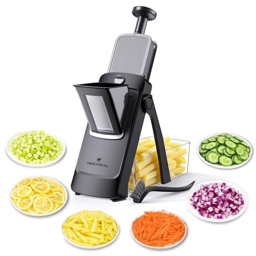 Once For All Safe Mandoline Slicer: $46.74