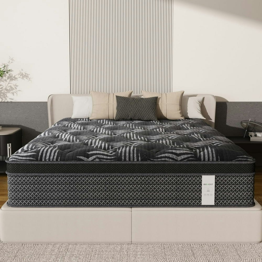 Behost 10-Inch Queen Memory Foam and Pocket Spring Hybrid Mattress: $224.98 Behost 10-Inch Queen Memory Foam and Pocket Spring Hybrid Mattress: $224.98
