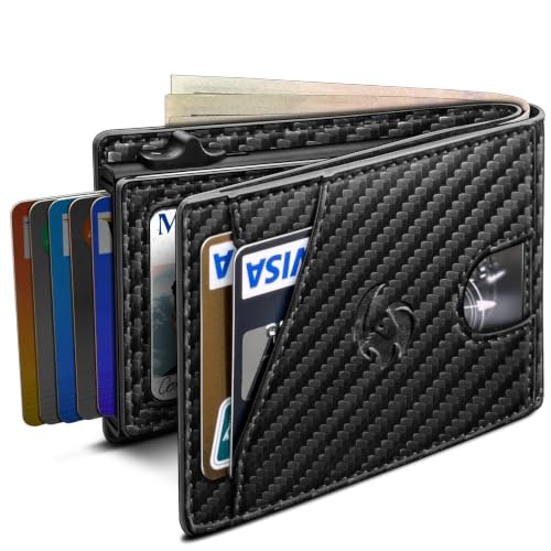 Housmai Slim Pop-Up RFID-Blocking Bifold Wallet: $32.99 Housmai Slim Pop-Up RFID-Blocking Bifold Wallet: $32.99