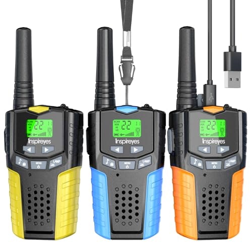 Inspireyes Kids Walkie Talkies 3-Pack: $28.04 Inspireyes Kids Walkie Talkies 3-Pack: $28.04