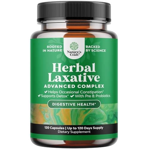 Herbal Laxative Capsules 120-Count: $16.13