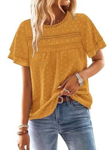 Bette Boutik Women's Flowy Western Chiffon Blouse: $12.74 Bette Boutik Women's Flowy Western Chiffon Blouse: $12.74