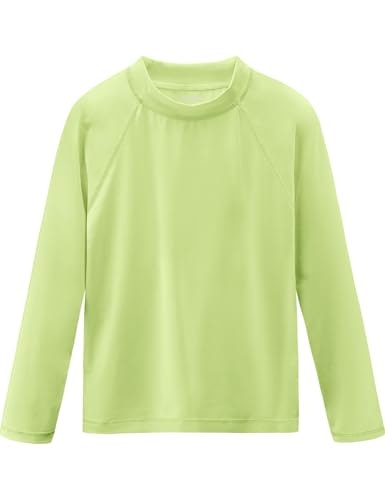 Boys' Long Sleeve UPF 50+ Rash Guard Swim Shirt: $8.49