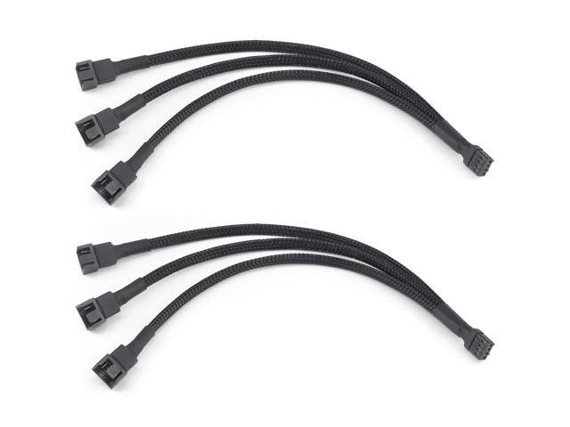 4-Pin PWM 3-Way Fan Splitter Cable 2-Pack: $12.23 4-Pin PWM 3-Way Fan Splitter Cable 2-Pack: $12.23