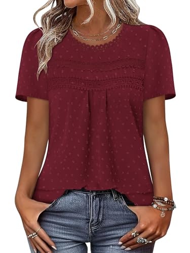 Bette Boutik Women's Short Sleeve Chiffon Blouse: $12.74 Bette Boutik Women's Short Sleeve Chiffon Blouse: $12.74