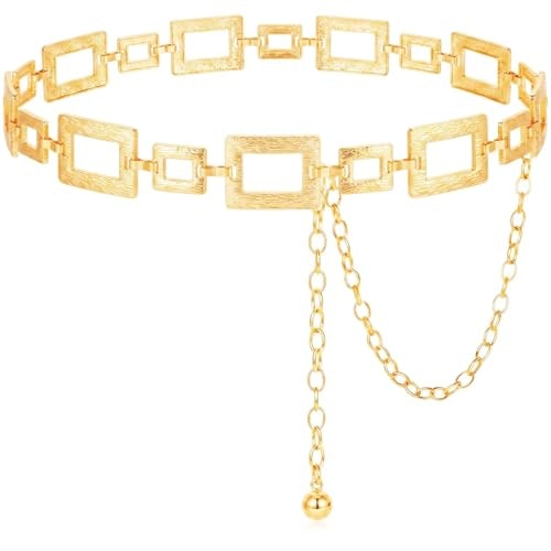 Jkeemi Women's Metal Waist Chain Belt: $12.96 Jkeemi Women's Metal Waist Chain Belt: $12.96