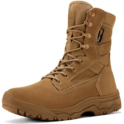 Free Soldier Men's 8-Inch Tactical Work Boots: $54.39 Free Soldier Men's 8-Inch Tactical Work Boots: $54.39