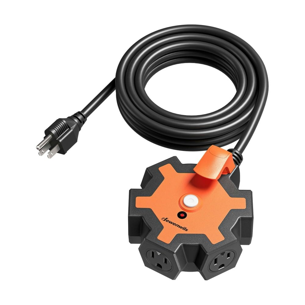 Dewenwils 5-Outlet Heavy Duty 15-Foot Power Strip: $20.69
