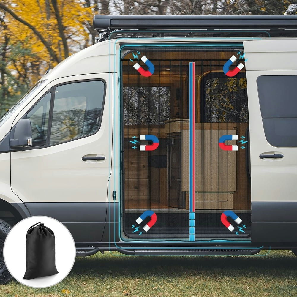Kohree Mercedes Sprinter Van Magnetic Bug Screen: $29.99 Kohree Mercedes Sprinter Van Magnetic Bug Screen: $29.99