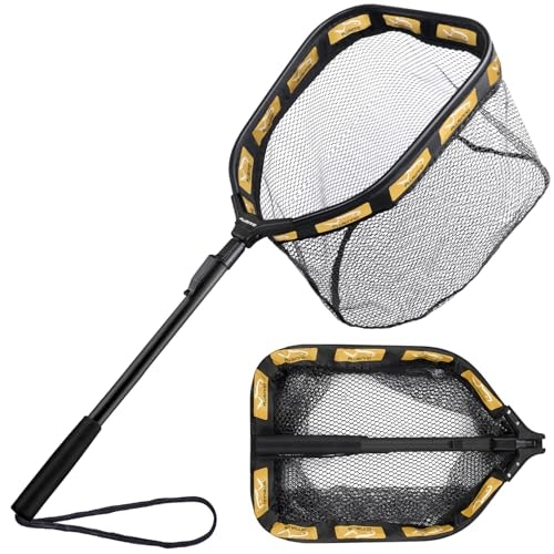 Plusinno Foldable Floating Fishing Net: $22.94