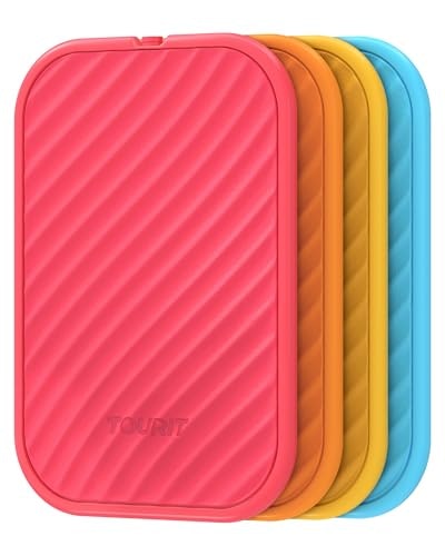 Tourit Reusable Slim Ice Packs 4-Pack: $10.98