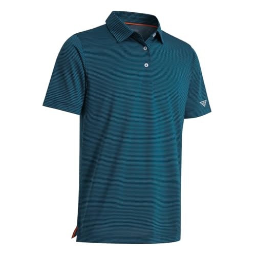 Men's Moisture-Wicking Performance Golf Polo Shirt: $25.46