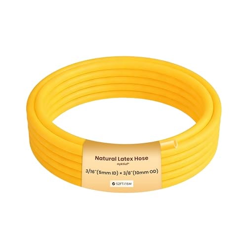 Ayktiuf 52-Foot Natural Latex Rubber Tubing: $37.39