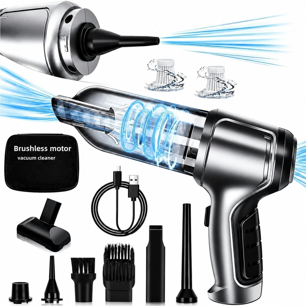 Boyun Daj 15,000Pa Cordless Handheld Car Vacuum Cleaner: $26.59