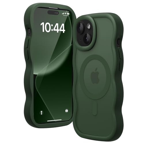 Amzfield Wavy Frame iPhone 14 Plus/15 Plus MagSafe Case: $9.99 Amzfield Wavy Frame iPhone 14 Plus/15 Plus MagSafe Case: $9.99