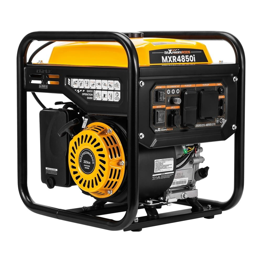MaXpeedingrods 4,850W Portable Gas Inverter Generator: $289.97 MaXpeedingrods 4,850W Portable Gas Inverter Generator: $289.97
