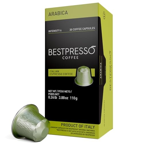 Bestpresso Nespresso Original Compatible Espresso 120-Count Pods: $29.98 Bestpresso Nespresso Original Compatible Espresso 120-Count Pods: $29.98