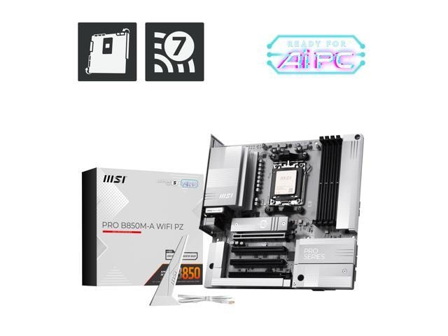 MSI Pro B850M-A WiFi Motherboard: $217.99 MSI Pro B850M-A WiFi Motherboard: $217.99