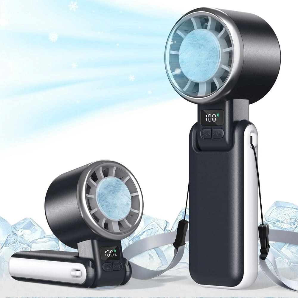 Easyriver Portable Handheld Turbo Ice Cooling Fan: $15.99