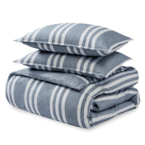 Bare Home Queen Stripe Duvet Cover Set: $35.99 Bare Home Queen Stripe Duvet Cover Set: $35.99