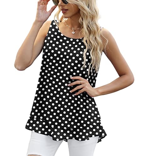 Jouica Women's Chiffon Sleeveless Blouse: $16.99