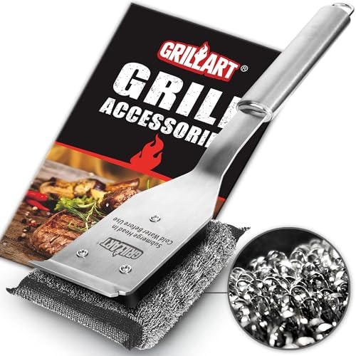 Grillart Bristle-Free BBQ Grill Cleaning Brush Kit: $18.66 Grillart Bristle-Free BBQ Grill Cleaning Brush Kit: $18.66