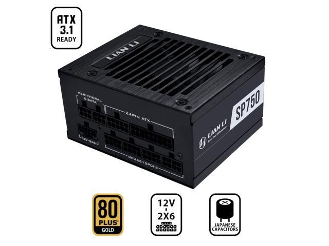 Lian Li SP V2 750W 80 Plus Gold SFX Power Supply: $134.99