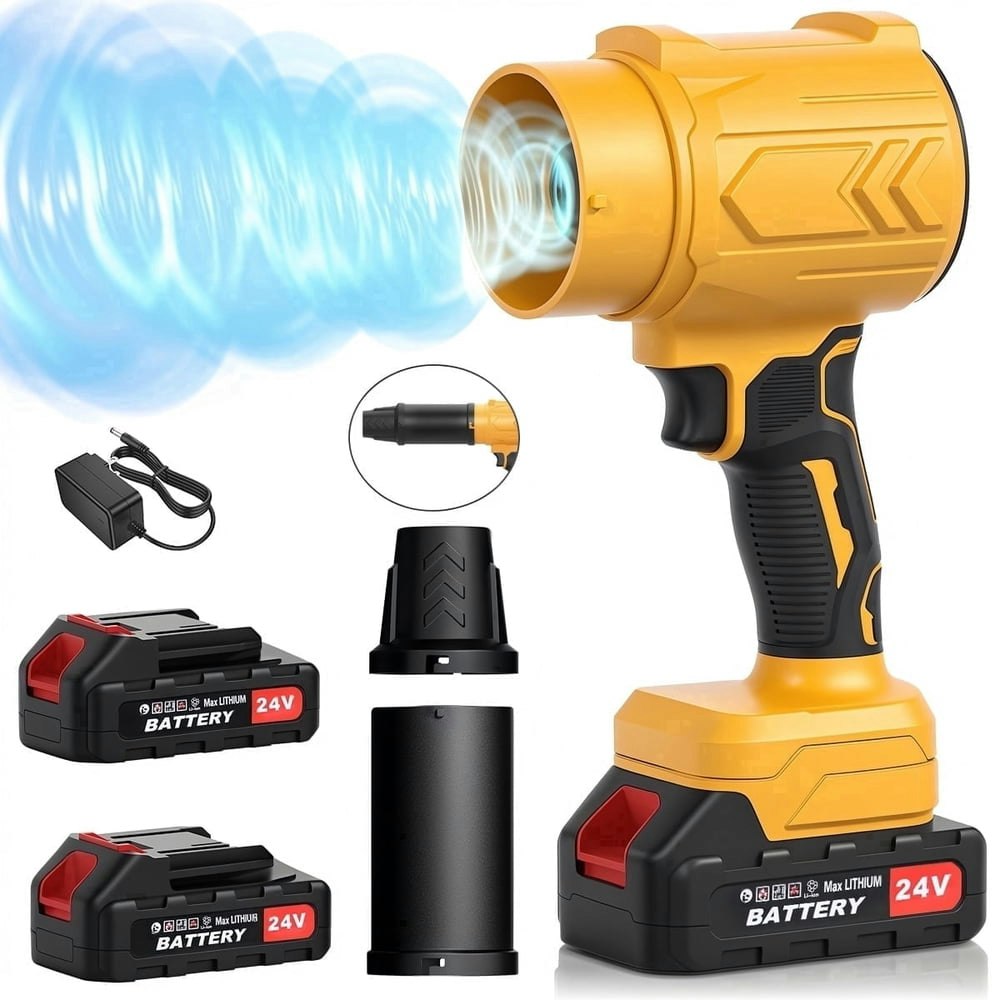 24V Cordless Handheld Leaf Blower: $35.99 24V Cordless Handheld Leaf Blower: $35.99