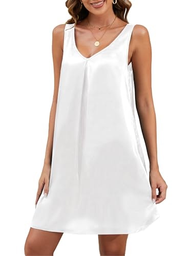 Mawor Women's Satin Nightgown: $14.98