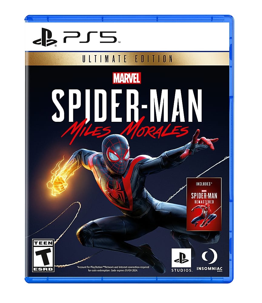 Marvel's Spider-Man: Miles Morales Ultimate Edition for PlayStation 5: $69.99 Marvel's Spider-Man: Miles Morales Ultimate Edition for PlayStation 5: $69.99
