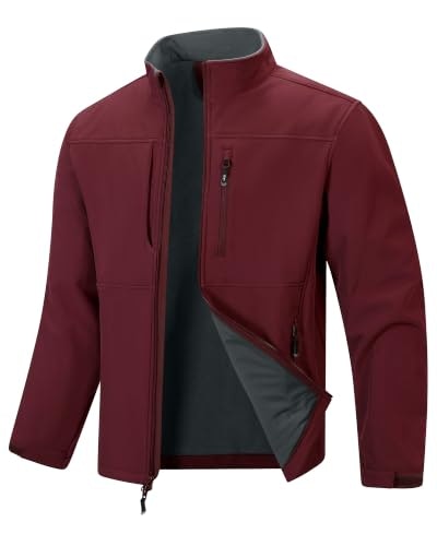 33,000ft Men's Lightweight Fleece Lined Softshell Jacket: $42.39 33,000ft Men's Lightweight Fleece Lined Softshell Jacket: $42.39