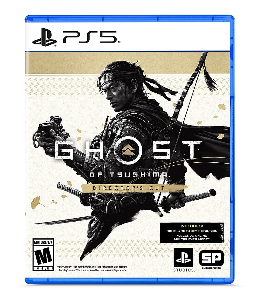 Ghost of Tsushima Director's Cut for PlayStation 5: $69.99