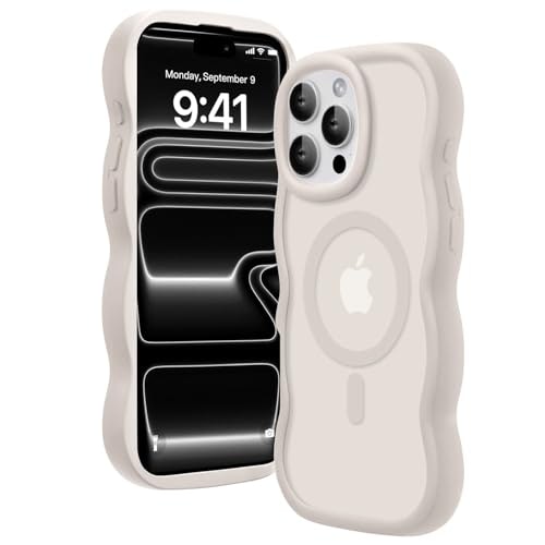 Amzfield iPhone 16 Pro Max Wavy MagSafe Case: $8.49